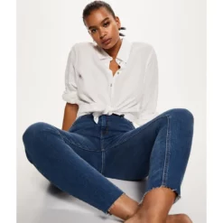 Mango Skinny Cropped Jeans -Mango popular store mango 0016 7368916 8