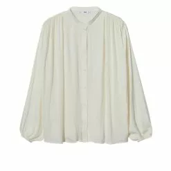 Mango Buttoned Flowy Blouse -Mango popular store mango 0032 1055916 5