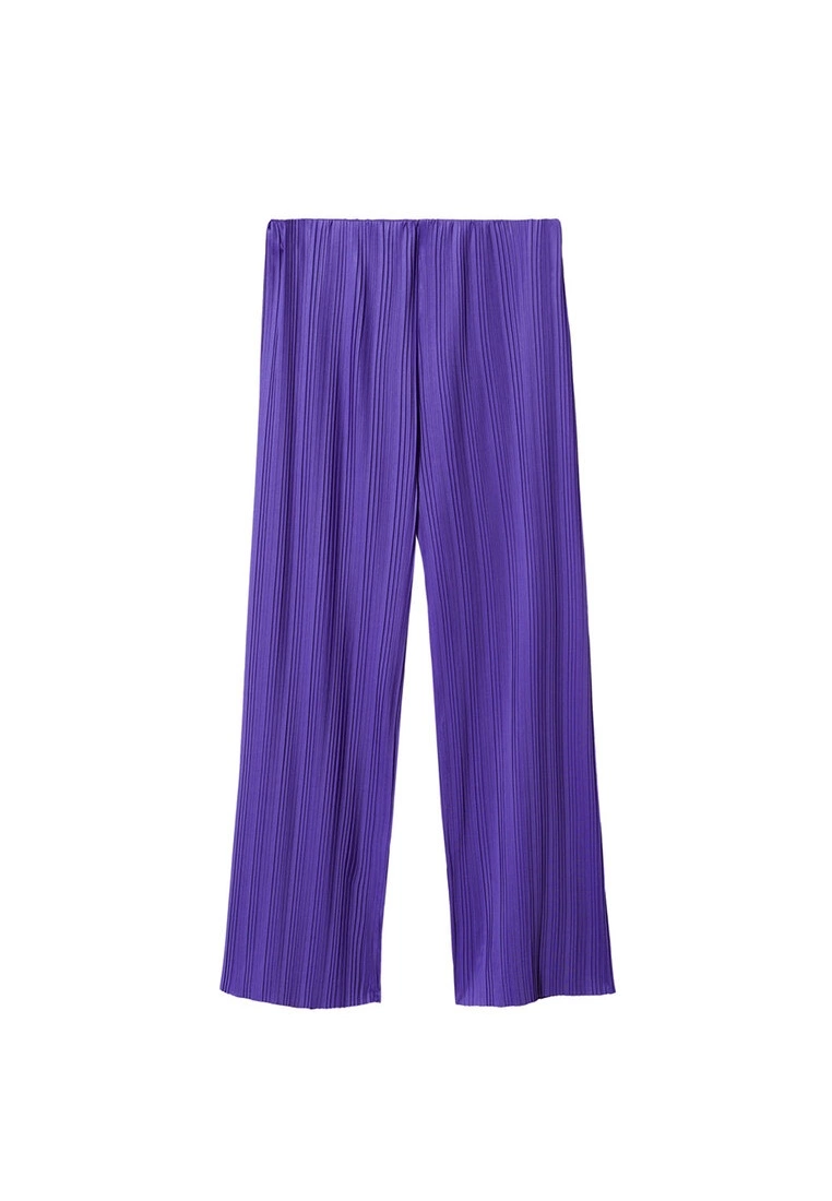 Mango Pleated Palazzo Trousers 7 Mango Pleated Palazzo Trousers - Image 5