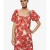 Mango Flowers Cotton Dress -Mango popular store mango 0042 6268916 1