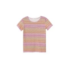 Mango Embroidered Logo Print T-Shirt -Mango popular store mango 0050 4945916 5