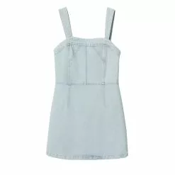 Mango Zip Denim Dress -Mango popular store mango 0061 0968916 5