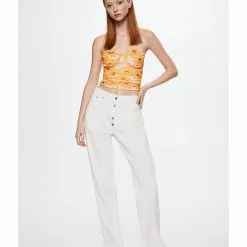 Mango Floral Crop Top 12 Mango Floral Crop Top -Mango popular store mango 0071 6168916 5