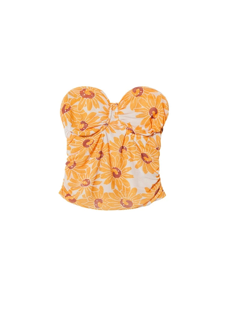 Mango Floral Crop Top 8 Mango Floral Crop Top - Image 6