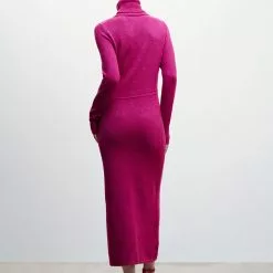 Mango Knitted Turtleneck Dress 11 Mango Knitted Turtleneck Dress -Mango popular store mango 0079 3916336 2