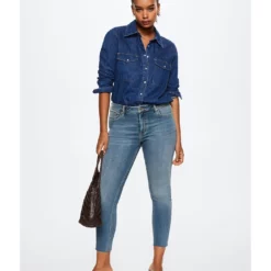 Mango Skinny Cropped Jeans -Mango popular store mango 0085 0668916 7