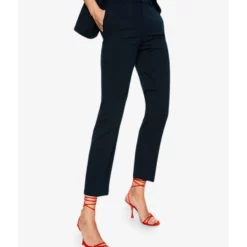 Mango Belt Suit Trousers