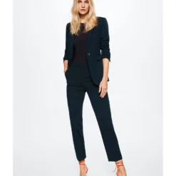 Mango Belt Suit Trousers -Mango popular store mango 0091 7958916 5