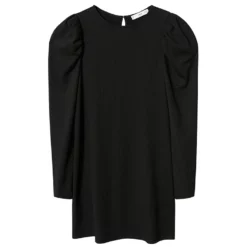 Mango Puffed Sleeves Texture Dress 16 Mango Puffed Sleeves Texture Dress -Mango popular store mango 0097 9726336 7