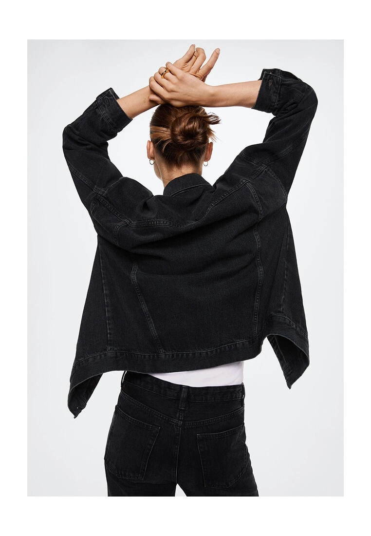 Mango Oversize Denim Jacket 4 Mango Oversize Denim Jacket - Image 2
