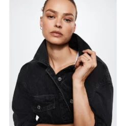 Mango Oversize Denim Jacket 9 Mango Oversize Denim Jacket -Mango popular store mango 0116 1668916 3