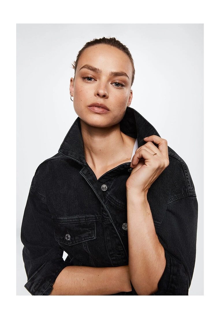 Mango Oversize Denim Jacket 5 Mango Oversize Denim Jacket - Image 3