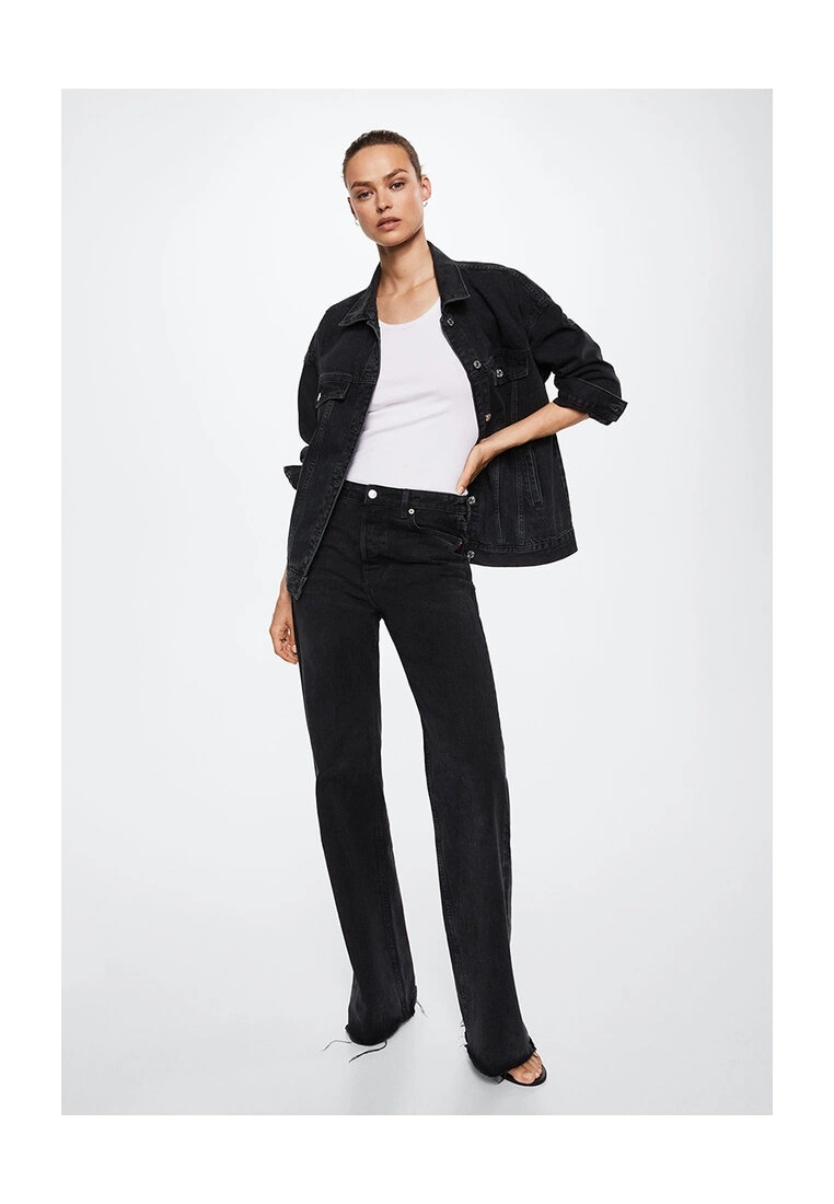 Mango Oversize Denim Jacket 6 Mango Oversize Denim Jacket - Image 4