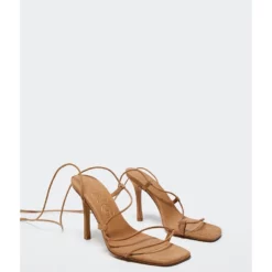 Mango Heel Strips Sandals 9 Mango Heel Strips Sandals -Mango popular store mango 0124 1945916 4