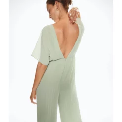 Mango Long Pleated Jumpsuit -Mango popular store mango 0141 9055916 4