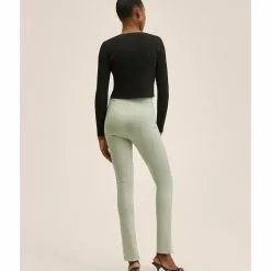 Mango Slit Hem Leggings -Mango popular store mango 0149 2055916 2
