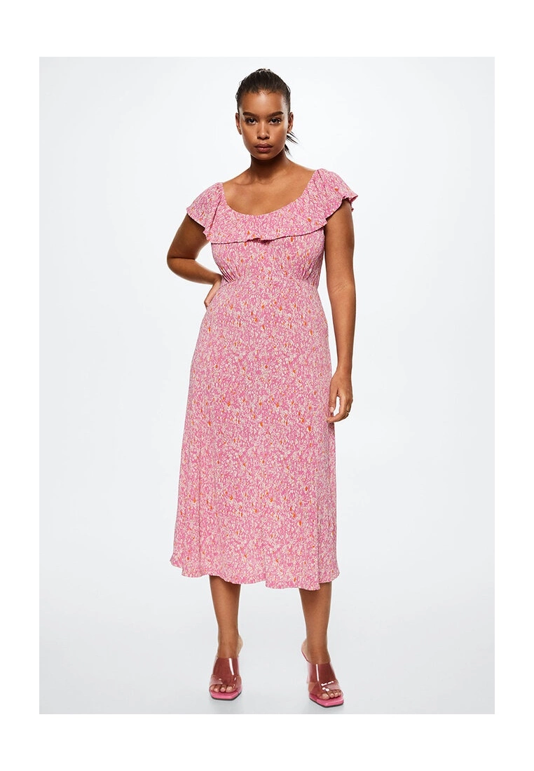 Mango Floral Print Dress 4 Mango Floral Print Dress - Image 2