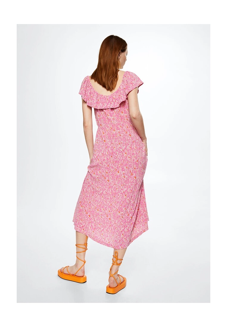 Mango Floral Print Dress 5 Mango Floral Print Dress - Image 3