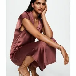 Mango Flowy Shift Dress 11 Mango Flowy Shift Dress -Mango popular store mango 0173 9355916 4