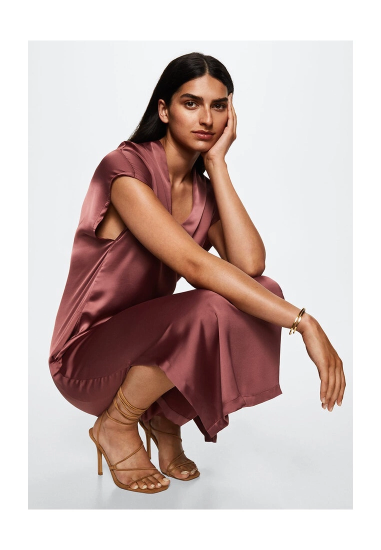 Mango Flowy Shift Dress 6 Mango Flowy Shift Dress - Image 4