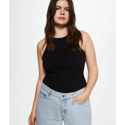 Mango High-Waist Cropped Straight Jeans -Mango popular store mango 0180 2668916 7