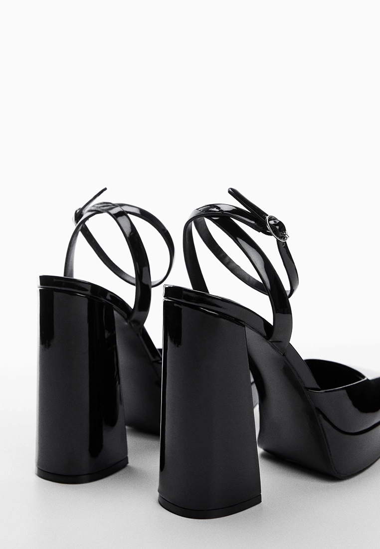 Mango Block Heels 5 Mango Block Heels - Image 3