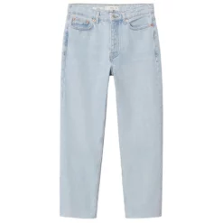Mango High-Waist Cropped Straight Jeans -Mango popular store mango 0181 2668916 9