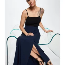 Mango Slit Hem Skirt 11 Mango Slit Hem Skirt -Mango popular store mango 0185 5155916 4