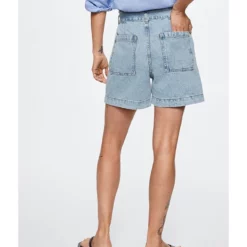 Mango Paperbag Denim Shorts -Mango popular store mango 0190 9658916 2