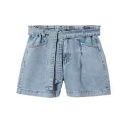 Mango Paperbag Denim Shorts -Mango popular store mango 0191 9658916 5