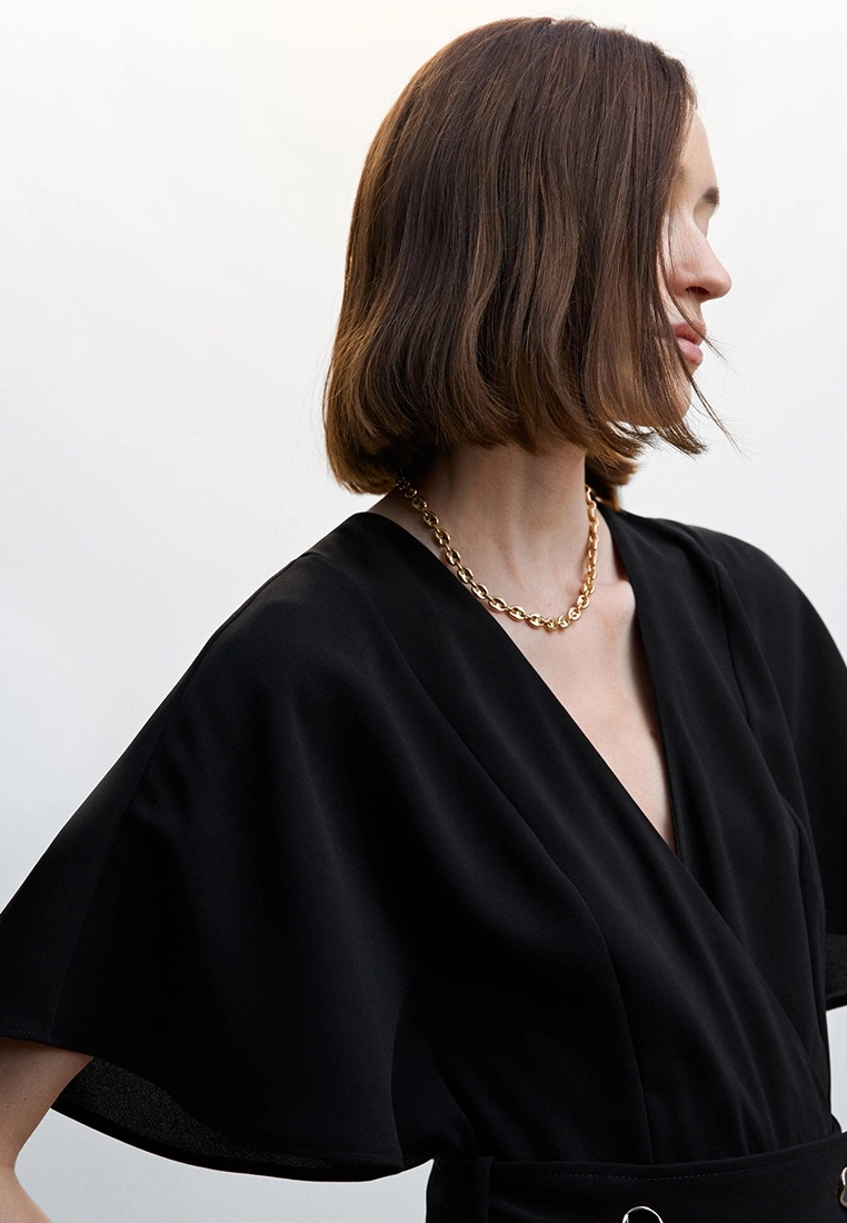 Mango Buttoned Long Jumpsuit 6 Mango Buttoned Long Jumpsuit - Image 4