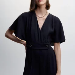 Mango Buttoned Long Jumpsuit 14 Mango Buttoned Long Jumpsuit -Mango popular store mango 0193 3581046 5