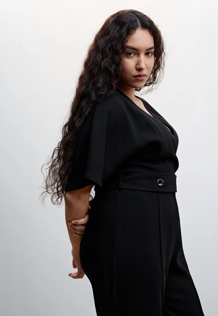 Mango Buttoned Long Jumpsuit 8 Mango Buttoned Long Jumpsuit - Image 6