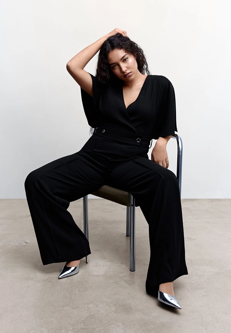 Mango Buttoned Long Jumpsuit 9 Mango Buttoned Long Jumpsuit - Image 7