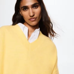 Mango V-Neck Knit Sweater -Mango popular store mango 0194 2270036 4