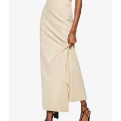 Mango Slit Hem Skirt
