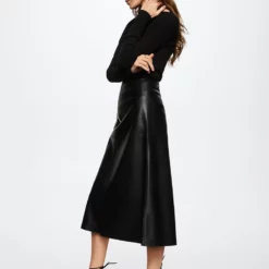 Mango Faux-Leather Skirt 12 Mango Faux-Leather Skirt -Mango popular store mango 0205 5761036 4