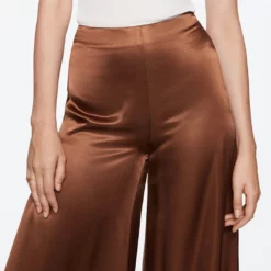 Mango Satin Palazzo Trousers -Mango popular store mango 0208 0171036 4