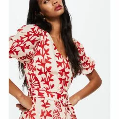 Mango Printed Cotton Dress -Mango popular store mango 0208 8658916 4