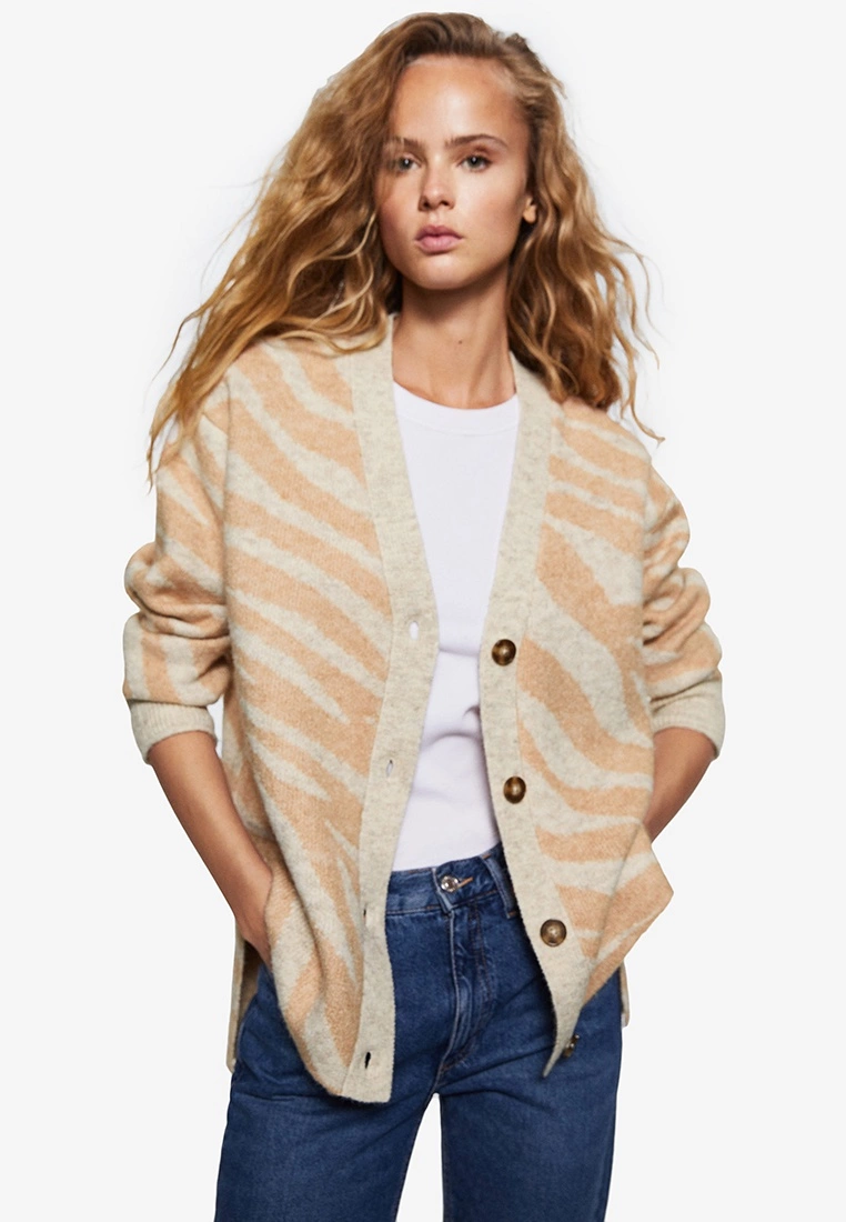 Mango Animal Print Cardigan 3 Mango Animal Print Cardigan