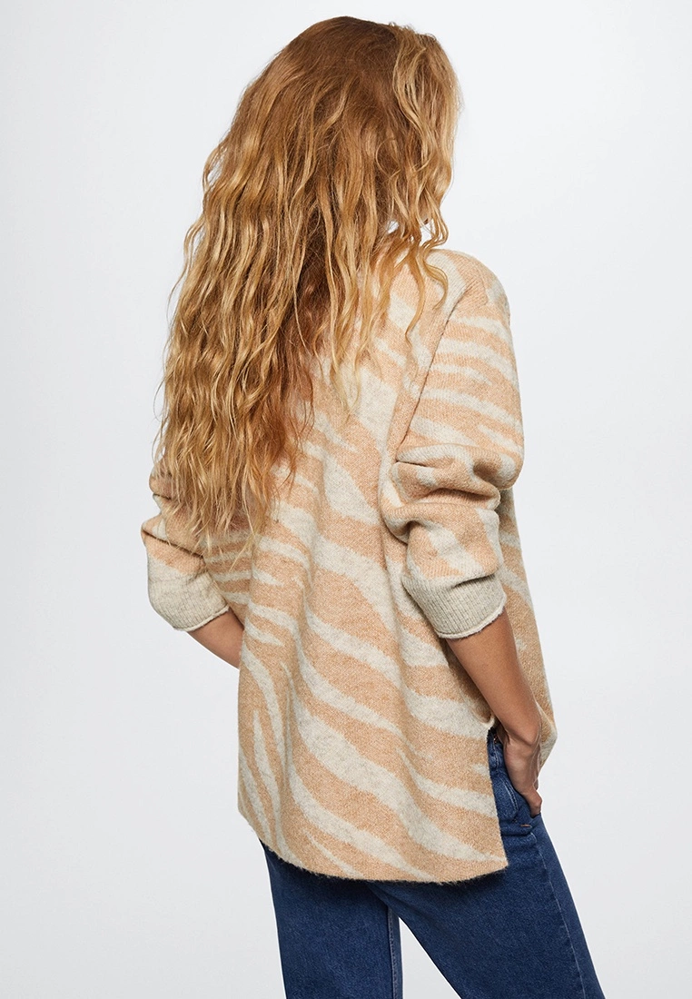 Mango Animal Print Cardigan 4 Mango Animal Print Cardigan - Image 2