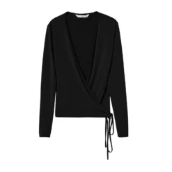 Mango Wrap V-Neckline Top -Mango popular store mango 0225 8271036 6