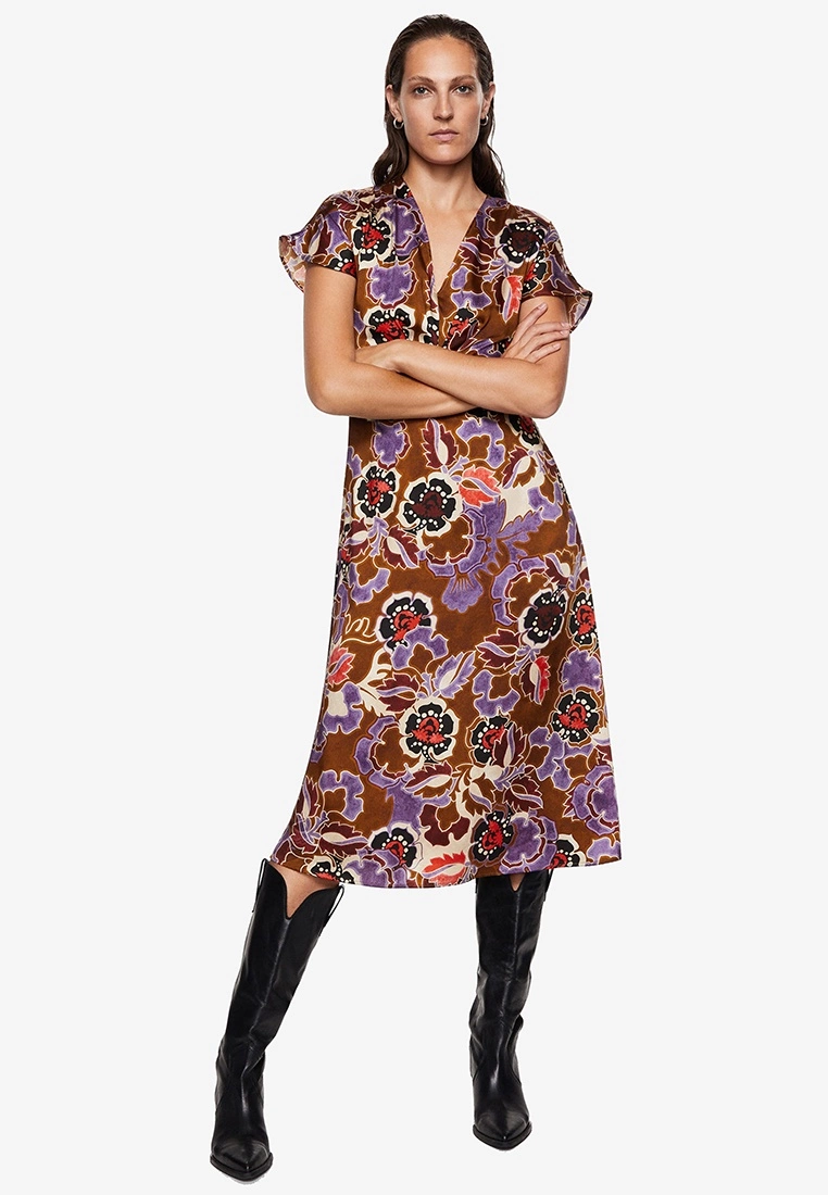 Mango Floral Print Dress 3 Mango Floral Print Dress