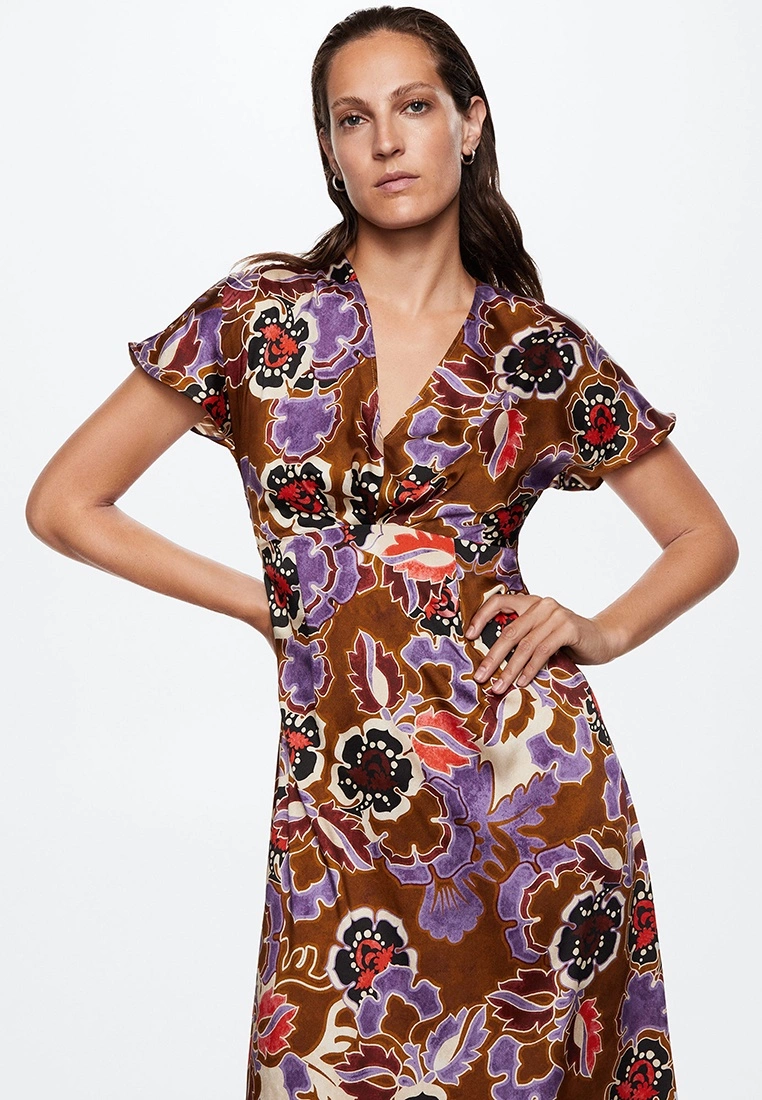 Mango Floral Print Dress 7 Mango Floral Print Dress - Image 5