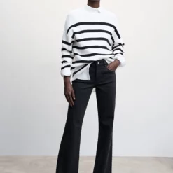 Mango Mid-Rise Straight Jeans 13 Mango Mid-Rise Straight Jeans -Mango popular store mango 0264 6581046 5