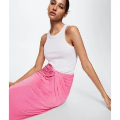 Mango Decorative Knot Skirt -Mango popular store mango 0286 8838326 4