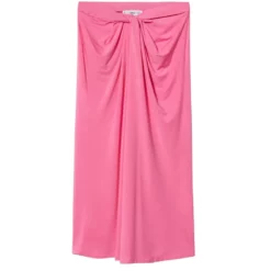 Mango Decorative Knot Skirt -Mango popular store mango 0287 8838326 6