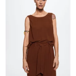 Mango Bow Culottes Trousers -Mango popular store mango 0295 7982426 3