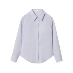 Mango Essential Cotton-Blend Shirt -Mango popular store mango 0304 8738326 6