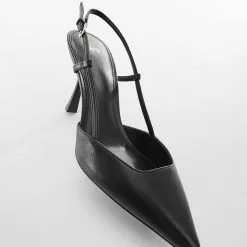 Mango Sling Back Leather Heels 12 Mango Sling Back Leather Heels -Mango popular store mango 0385 2881046 4